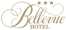 Bellevue logo, beige